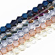 Chapelets de perles en verre électroplaqué EGLA-S194-06A-1