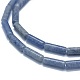 Natürlichen blauen Aventurin Perlen Stränge G-F631-D12-01-3
