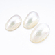Natural White Shell Mother of Pearl Shell Cabochons SSHEL-P014-01A-1
