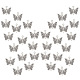AHANDMAKER 30 Pcs Butterfly Connectors Charms FIND-GA0002-66-1