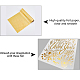 SUPERFINDINGS 10m Hot Foil Paper Rolls PET Gold Foil Stamping Paper 20cm Wide Transfer Foil Paper Snowflake Heat Transfer Film for Card Making Scrapbooking Paper Crafts DIY-WH0308-379B-6