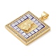 Подвески из латуни KK-I712-11G-01-2