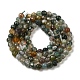 Natural Moss Agate Beads Strands G-H302-A03-01-3