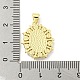 Laiton avec pendentifs en plastique ABS imitation perles FIND-Z023-04A-3