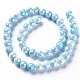 Cuisson opaque de perles de verre peintes EGLA-N006-005A-2