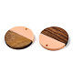 Resin & Wood Pendants X-RESI-S358-02B-07-3