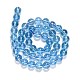 Chapelets de perles en cristal de quartz naturel G-G099-8mm-21-2