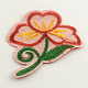 DIY Costume Accessories Flower Fabric Scrapbook Clothes Patch Stickers Computerized Embroidery AJEW-Q093-M-3