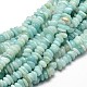 Natural Amazonite Chip Beads Strands G-E271-107-1