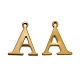 304 charms alfabeto de acero inoxidable STAS-H122-A-AB-1