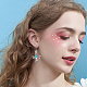Pandahall elite ange imitation perle acrylique pendentifs FIND-PH0010-04-5