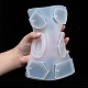 Moules en silicone pendentif bricolage X-AJEW-F030-11-5