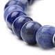 Natural South Africa Sodalite Beads Strands G-S259-35-6mm-3