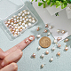 Nbeads 80 pz 4 stili di ciondoli di perle d'acqua dolce coltivate naturali PEAR-NB0002-24-3