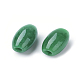 Perles européennes de Myanmar jade/jade birman naturel G-E418-64-2