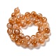 Chapelets de perles de citrine naturelle G-P466-01A-3
