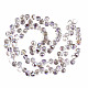 Transparent Glass Beads Strands X-GLAA-T006-14B-2