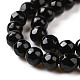 Brins de perles d'onyx noir naturel G-E203-01-4