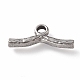 304 Stainless Steel Toggle Clasps Parts STAS-K209-02P-1