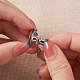 Kissitty 16 ensembles 4 styles épingles à boutons en fer pour jeans PALLOY-KS0001-07-6