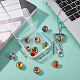 SUNNYCLUE DIY Ladybird Interchangeable Snap Button Office Lanyard Making Kit DIY-SC0021-09-6