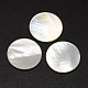 Cabochons redondas de concha de perla BSHE-M021-13-1