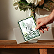 カスタムPVCプラスチッククリアスタンプ  DIYスクラップブッキング用  装飾的なフォトアルバム  カード作り  クレーン  160x110x3mm DIY-WH0448-0430-4