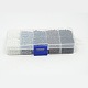 1 caja 8/0 granos de cristal SEED-X0022-B-2