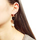 Alloy Dangle Stud Earrings EJEW-N0020-190A-3