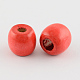 Dyed Wooden Beads X-WOOD-R233-06-LF-1