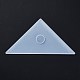 Moules en silicone pour règle triangulaire à 45/90 degré DIY-I096-05-2