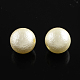 Perles rondes en plastique ABS imitation perle SACR-Q105-24A-1