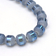 Chapelets de perles en verre électroplaqué&nbsp;X-EGLA-S131-10mm-A04-3