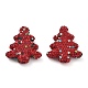 Weihnachtsbaum Polymer Clay Strassperlen&nbsp;CLAY-NH0001-14A-1