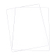 Transparente Acryl-Druckplatte OACR-WH0003-31A-1