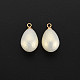Colgantes de perlas de imitación de plástico abs KK-N242-015-3
