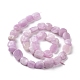 Chapelets de perles en kunzite naturelle G-A208-01A-3