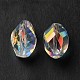 Verre imitation perles de cristal autrichien GLAA-H024-12B-4