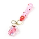 Porte-clés pendentif chien en acrylique KEYC-G050-03LG-3