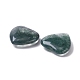 Perle di agata di muschio imitazione di vetro G-F711-06-3