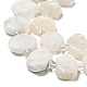 Brins de perles de pierre de lune arc-en-ciel naturel G-G072-A02-02-4
