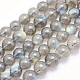 Chapelets de perles en labradorite naturelle  G-O166-08-6mm-1