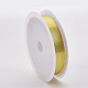 Round Copper Jewelry Wire CWIR-Q006-0.3mm-G-2
