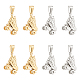 UNICRAFTALE 8Pcs 2 Colors Ice Skate Charm 304 Stainless Steel Roller Skate Pendants Stereoscopic Skate Charms 7.5X3.5mm Hole Pendant Metal Charms Earring Bracelets Charms for Jewelry Making STAS-UN0035-04-1