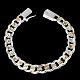 Unisex Brass Curb Chain Bracelets BJEW-BB12492-2