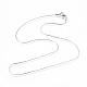 304 Stainless Steel Coreana Chain Necklaces NJEW-L160-011P-2