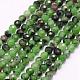 Natural Ruby in Zoisite Beads Strands G-F509-36-2mm-1