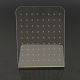 Soportes de exhibición de aretes de acrílico transparente CON-PW0001-156C-1