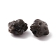Perles d'obsidienne en argent naturel G-G859-05-2