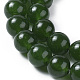 Chapelets de perles de jade blanche naturelle X-G-G796-04C-01-3